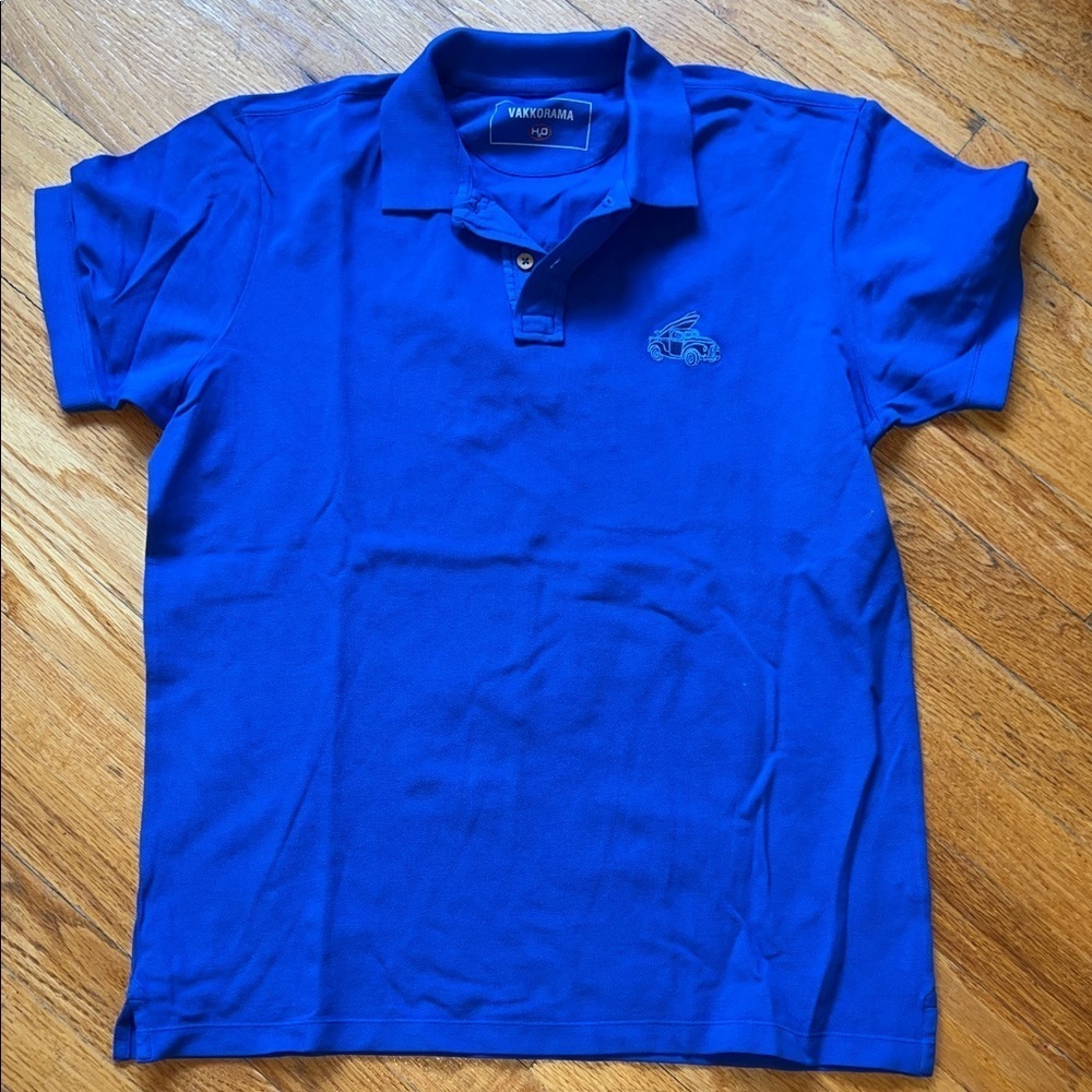 VAKKORAMA H2O Men's Bold Blue Polo Shirt